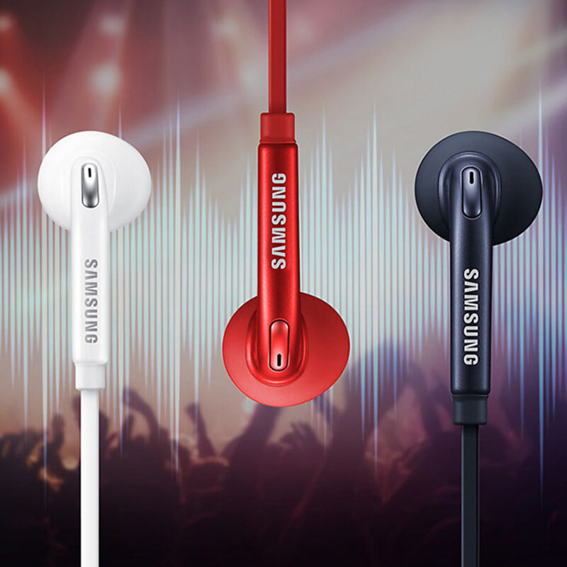 Casti Samsung cu fir si microfon, Jack 3.5mm, alb, bulk, EO-EG920BW, bulk