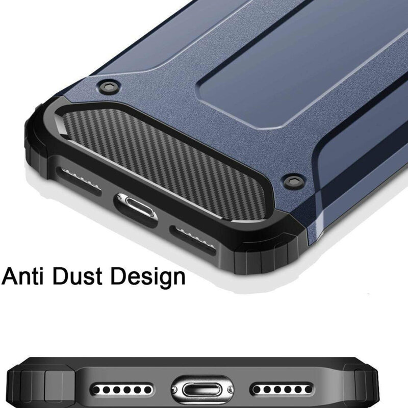 Husa Samsung Galaxy A40 Techsuit Hybrid Armor, negru