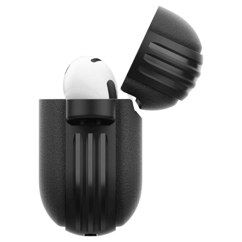 Husa Apple AirPods 4 Spigen Caseology Vault, negru