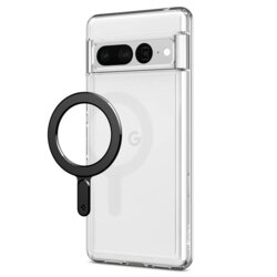Inel husa adaptor MagSafe Spigen OneTap Ring Plate, negru