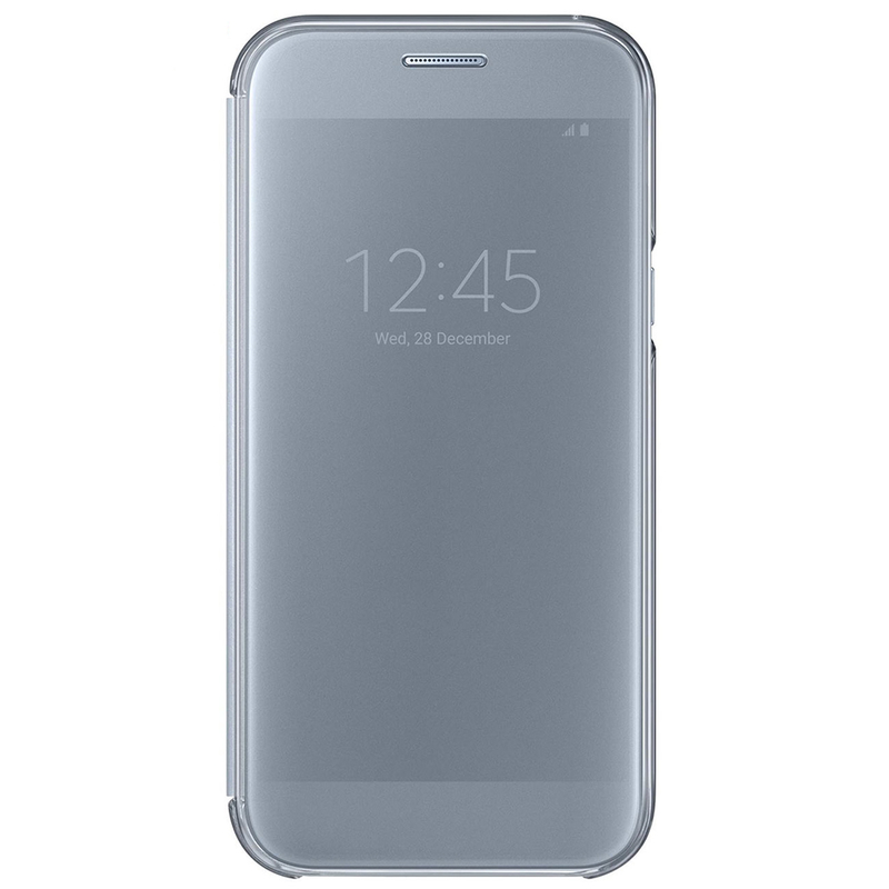 Husa Originala Samsung Galaxy A5 2017 A520 Clear View Cover Albastru