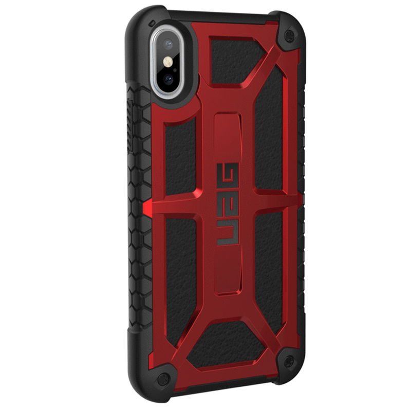 Husa iPhone X, iPhone 10 UAG Monarch originala, rosu