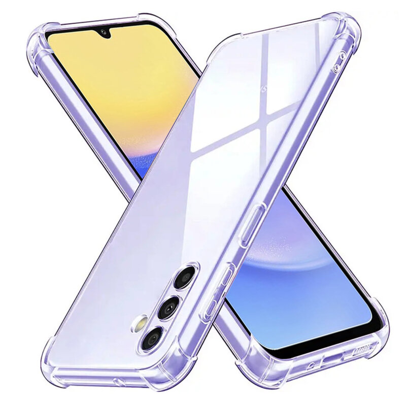 Husa Samsung Galaxy A16 5G Techsuit Shockproof Clear Silicone, transparenta