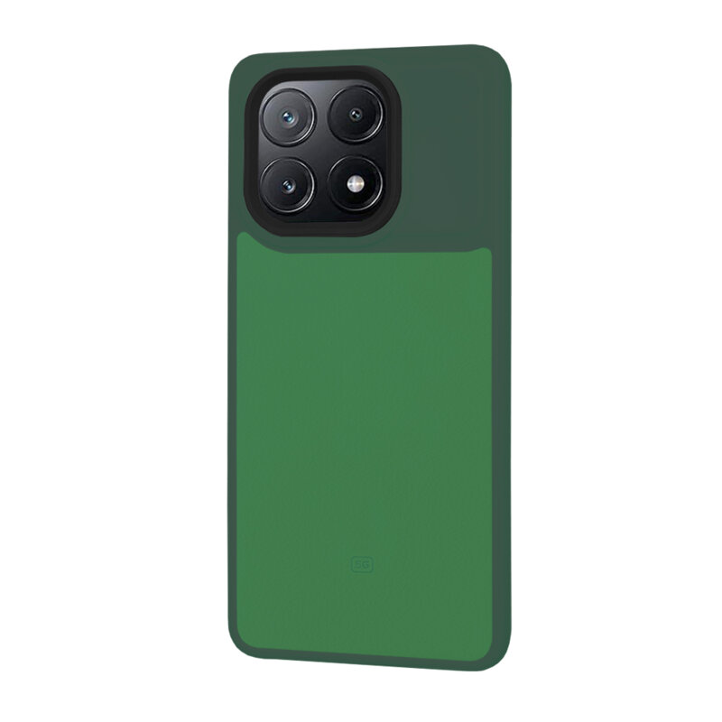 Husa Xiaomi Poco X6 Pro Techsuit HaloFrost Series, verde inchis