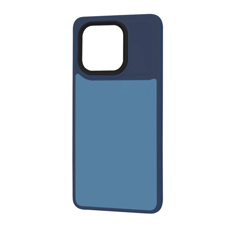 Husa Xiaomi Poco X6 Pro Techsuit HaloFrost Series, bleumarin