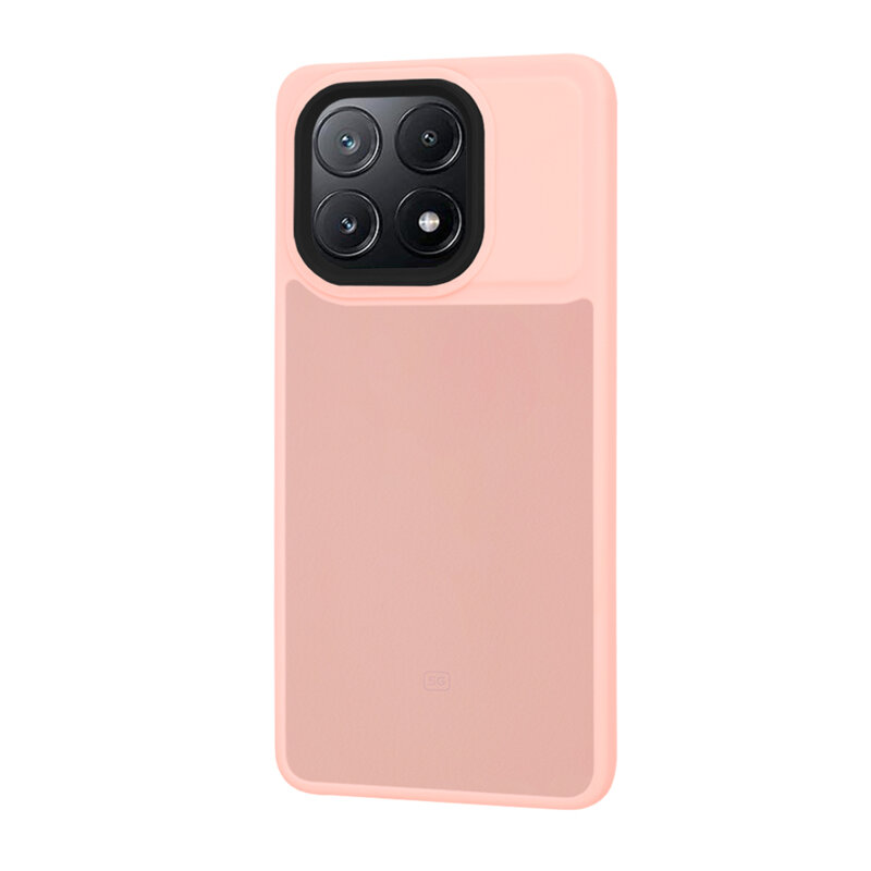 Husa Xiaomi Poco X6 Pro Techsuit HaloFrost Series, roz