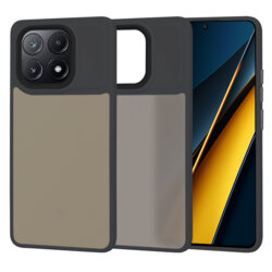 Husa Xiaomi Poco X6 Pro Techsuit HaloFrost Series, negru
