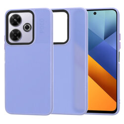 Husa Xiaomi Poco M6 4G Techsuit HaloFrost Series, mov deschis