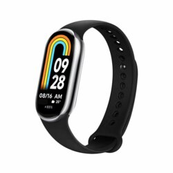 Curea Xiaomi Mi Band 8 Fixed Silicone Strap, negru