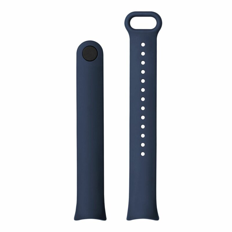 Curea Xiaomi Mi Band 8 NFC Fixed Silicone Strap, albastru