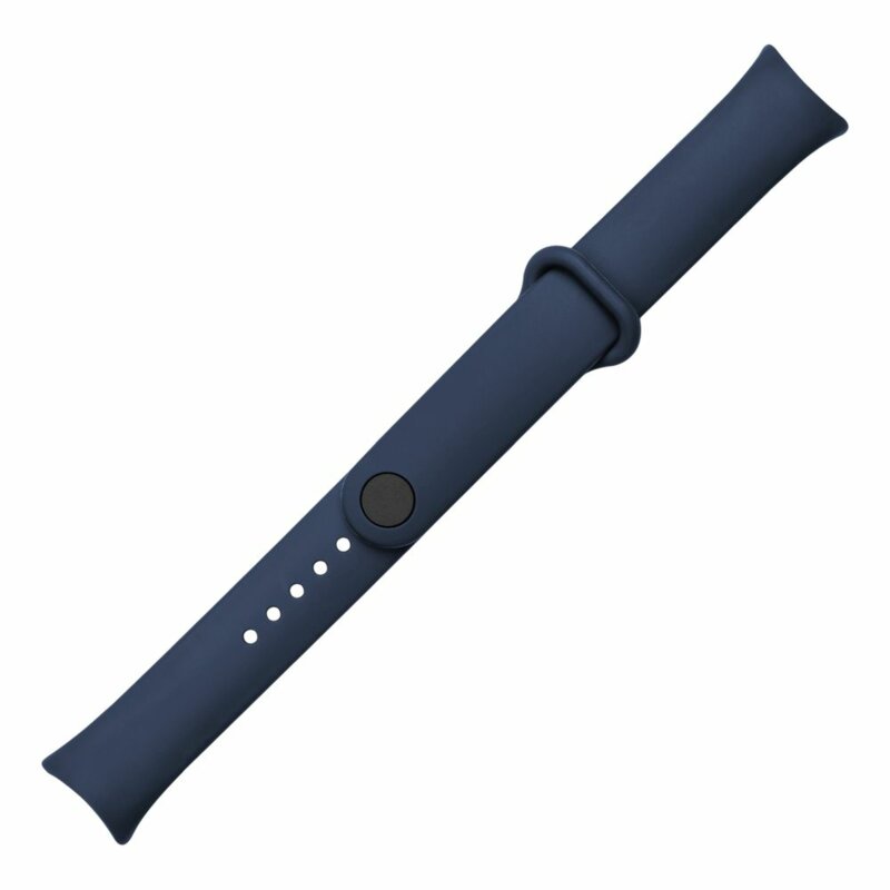 Curea Xiaomi Mi Band 8 NFC Fixed Silicone Strap, albastru