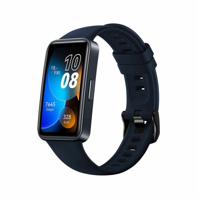 Curea Huawei Band 8 Fixed Silicone Strap, albastru
