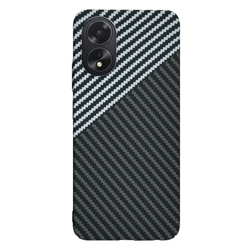 Husa Oppo A18 Techsuit Carbonite FiberShell, gri