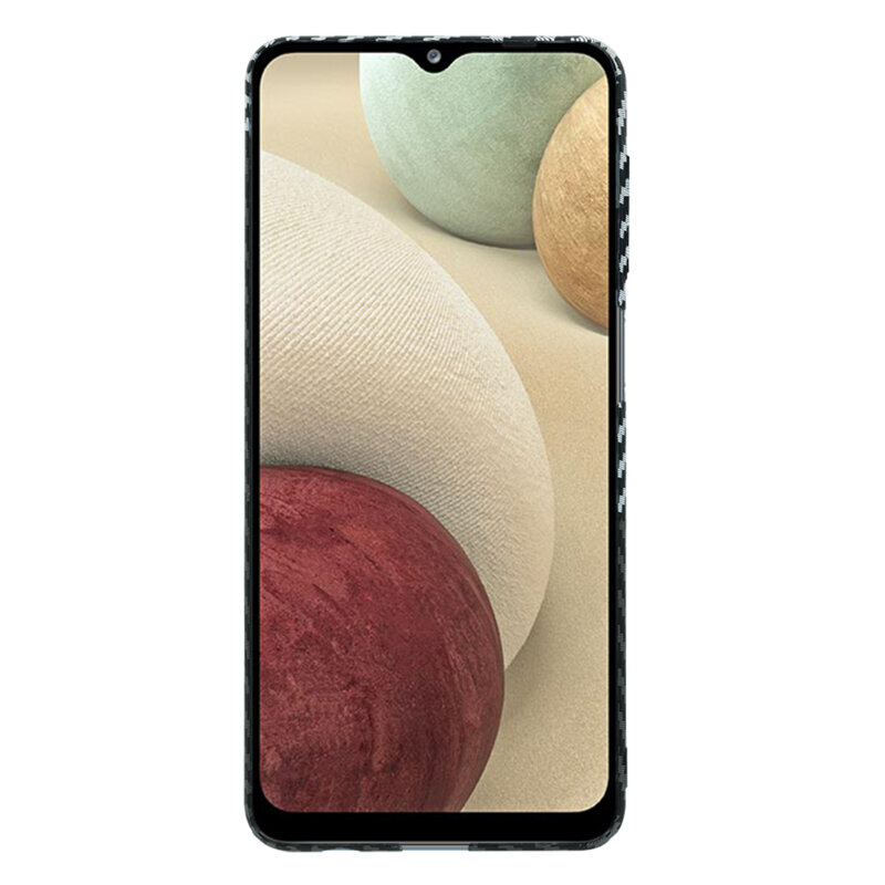 Husa Samsung Galaxy F12 Techsuit Carbonite FiberShell, gri