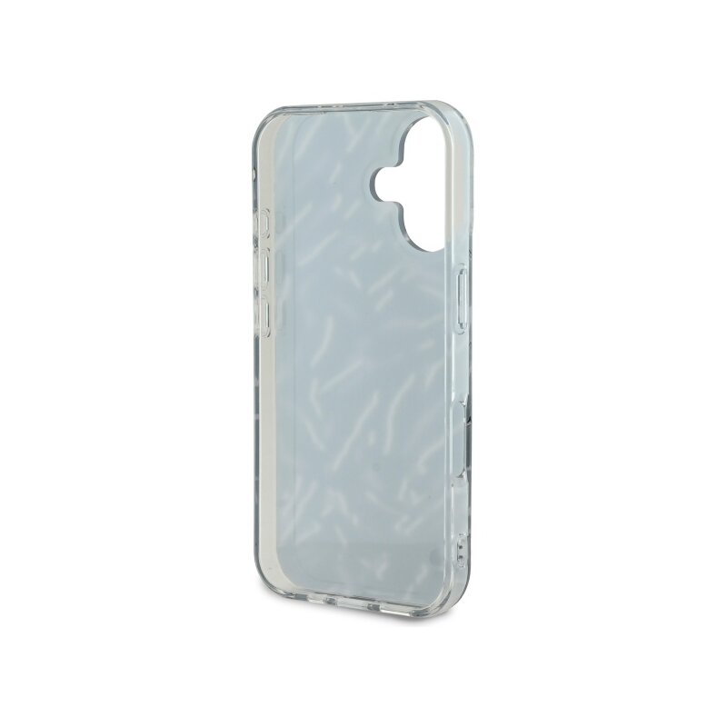 Husa iPhone 16 Plus Karl Lagerfeld Hardcase, Zebra With Cord, mov, KLHCP16MHZBPKCCU
