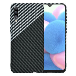 Husa Samsung Galaxy A50s Techsuit Carbonite FiberShell, gri