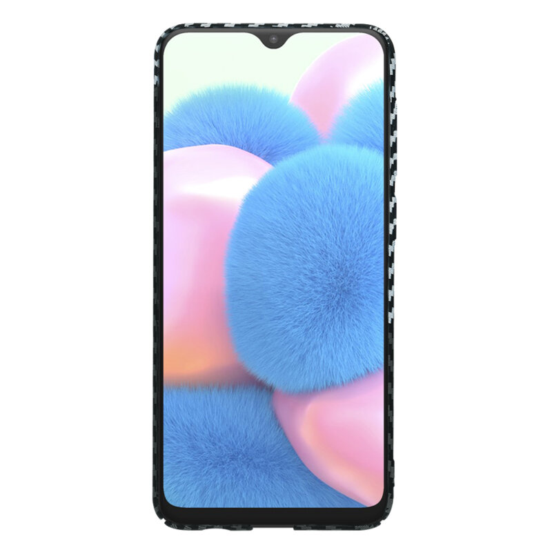 Husa Samsung Galaxy A50s Techsuit Carbonite FiberShell, gri