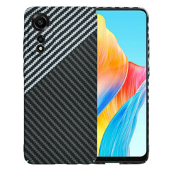 Husa Oppo A78 4G Techsuit Carbonite FiberShell, gri