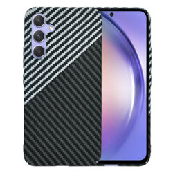 Husa Samsung Galaxy A54 Techsuit Carbonite FiberShell, gri