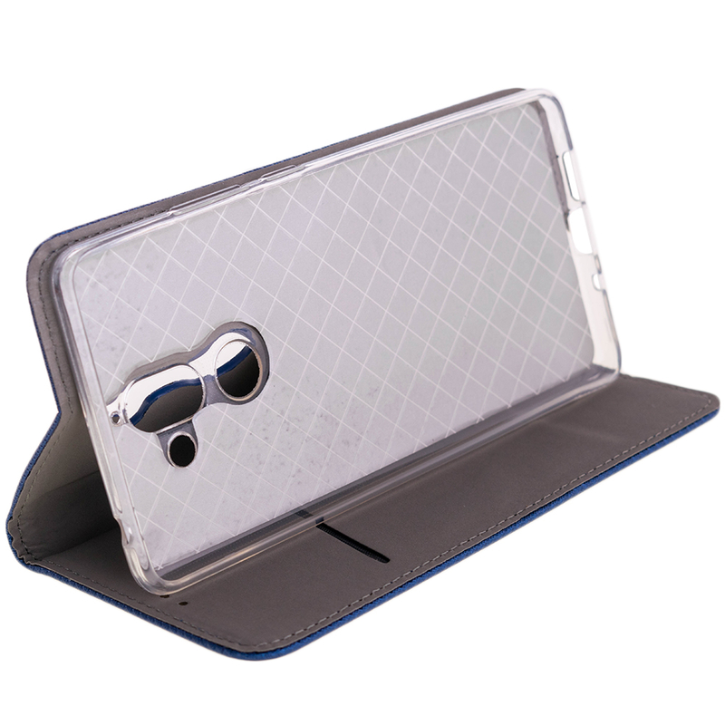 Husa Smart Book Nokia 7 Plus Flip Albastru