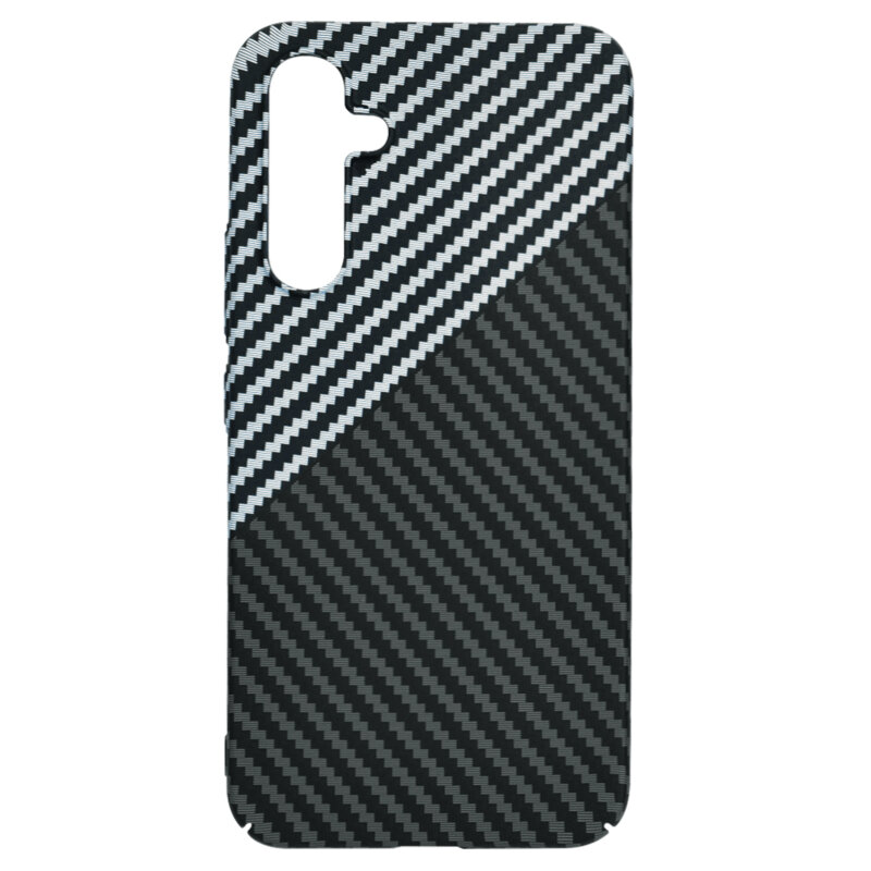 Husa Samsung Galaxy A54 Techsuit Carbonite FiberShell, gri