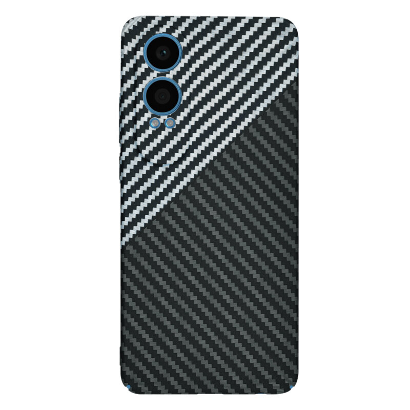 Husa OnePlus Nord CE4 Lite Techsuit Carbonite FiberShell, gri