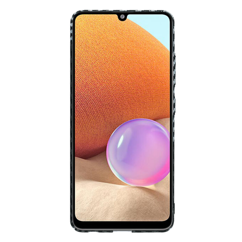 Husa Samsung Galaxy A32 4G Techsuit Carbonite FiberShell, gri