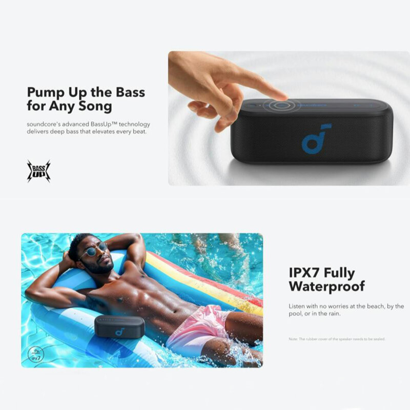 Boxa portabila wireless Anker Soundcore Select 2S, negru