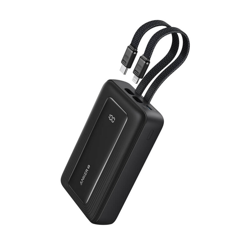 Baterie externa 20000mAh, 2x USB-C, Lightning, USB Anker, A1681G11