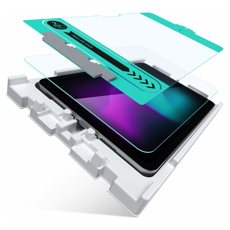 Folie sticla iPad Air 11 (2024) ESR Tempered Glass 9H, transparenta