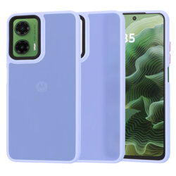 Husa Motorola Moto G35 Techsuit HaloFrost Series, mov deschis