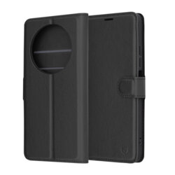 Husa Xiaomi Redmi 14C Techsuit Leather Folio, negru