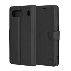 Husa OnePlus Nord 4 Techsuit Leather Folio, negru