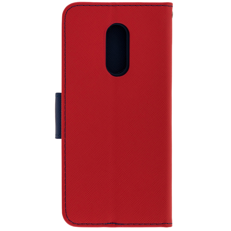 Husa Xiaomi Redmi 5 Plus Flip Rosu MyFancy