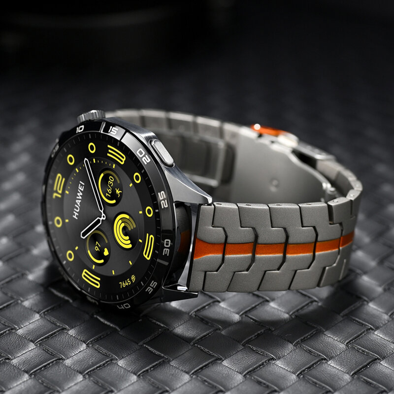 Curea Amazfit GTR 4 Techsuit, negru, W063