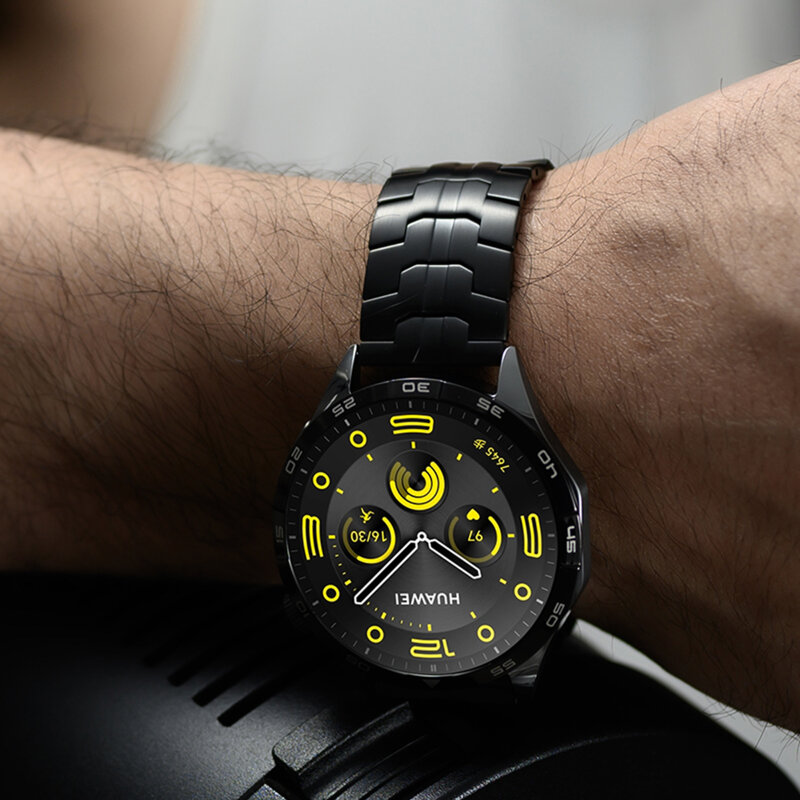 Curea Amazfit GTR 4 Techsuit, negru, W063