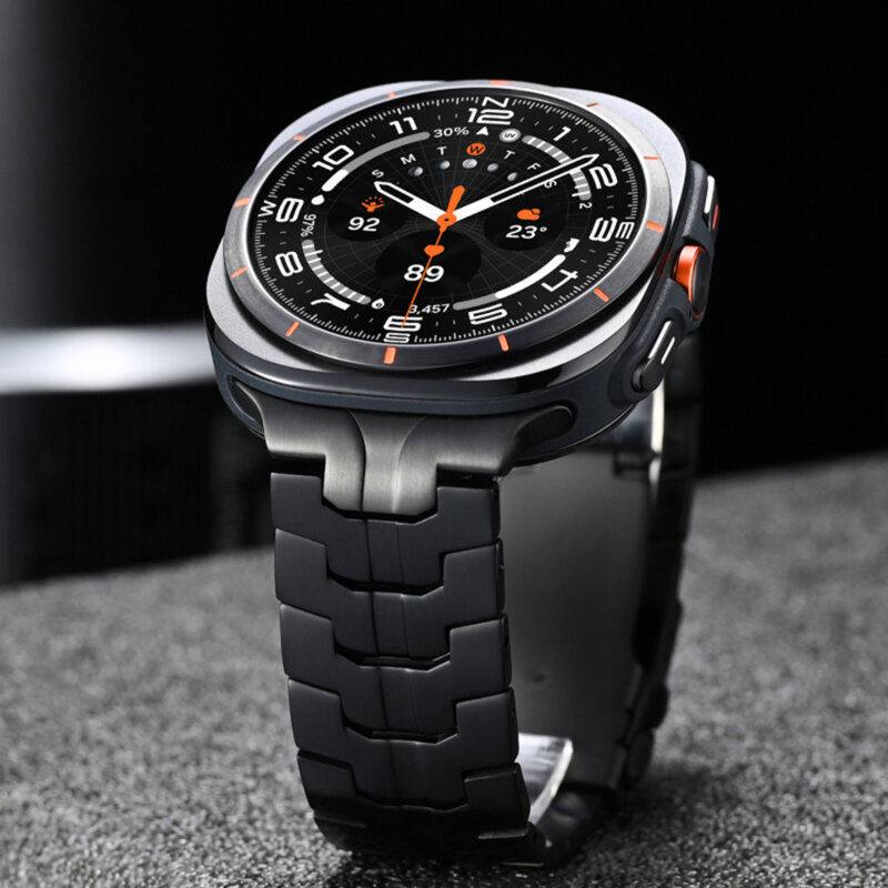 Curea Samsung Galaxy Watch Ultra 47mm Techsuit, negru, W063