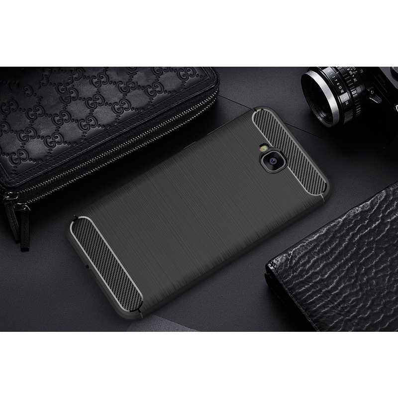 Husa Asus Zenfone 4 Selfie ZD553KL TPU Carbon Negru