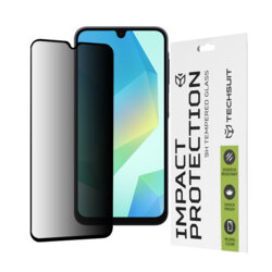 Folie sticla Samsung Galaxy A16 Techsuit 111D Privacy Full Glue, negru