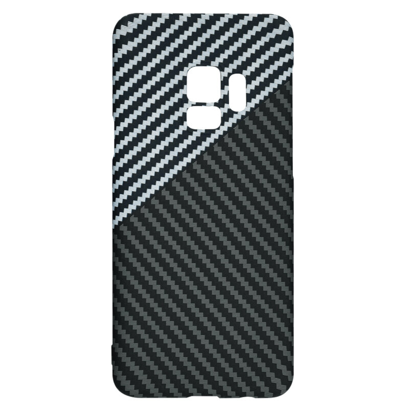 Husa Samsung Galaxy S9 Techsuit Carbonite FiberShell, gri