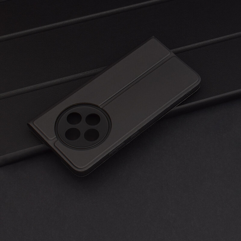 Husa Oppo Reno12 FS Techsuit Magskin Book, negru