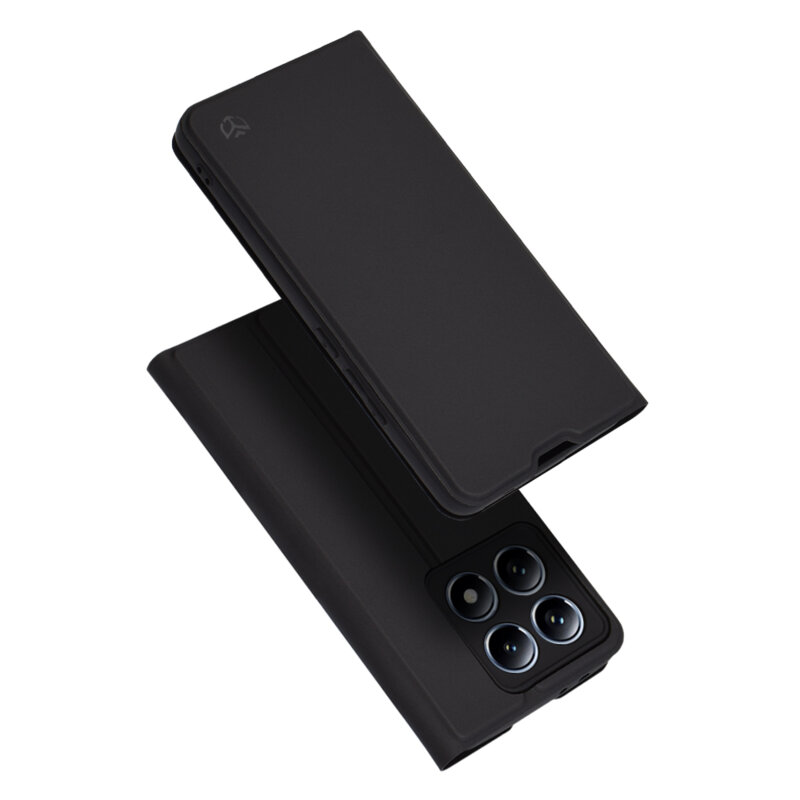 Husa Xiaomi 14T Pro Techsuit Magskin Book, negru