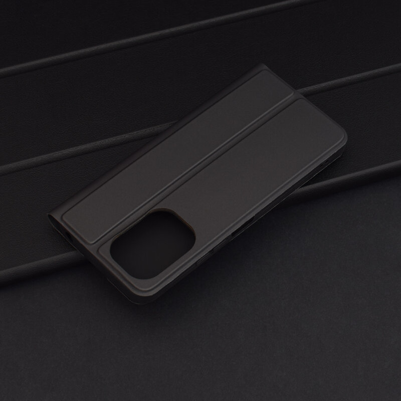 Husa Xiaomi Redmi 13C 4G Techsuit Magskin Book, negru