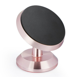Suport Auto Magnetic Rotation Pentru Telefon - Rose Gold