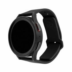 Curea Garmin Forerunner 245 Fixed Silicone Sporty Strap Set, negru