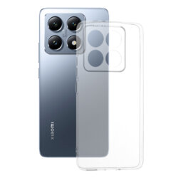 Husa Xiaomi 14T Pro Techsuit Clear Silicone, transparenta