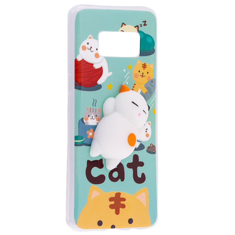 Husa Squishy Samsung Galaxy S8 - Cat