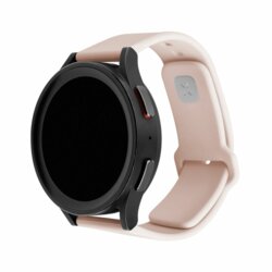 Curea Mobvoi TicWatch GTH Pro Fixed Silicone Sporty Strap Set, roz