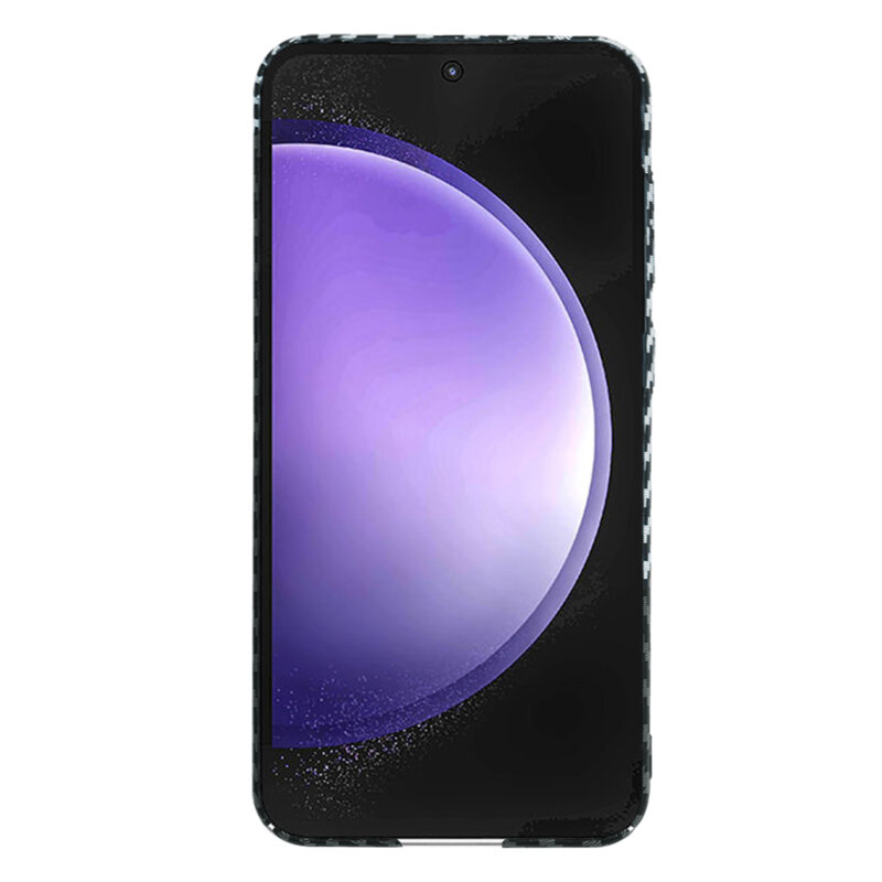 Husa Samsung Galaxy S23 FE Techsuit Carbonite FiberShell, gri