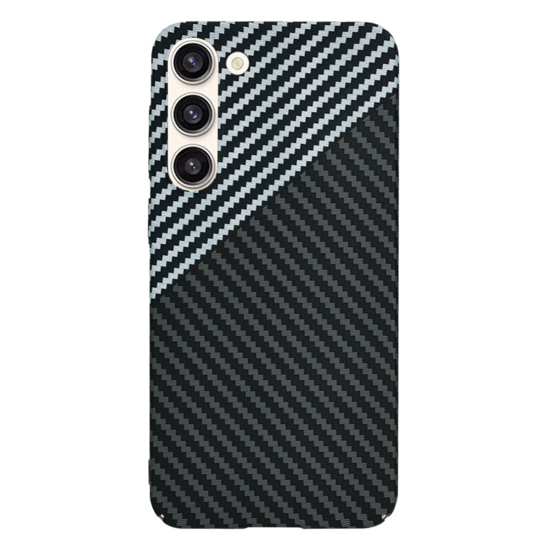 Husa Samsung Galaxy S23 Plus Techsuit Carbonite FiberShell, gri